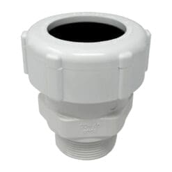 Sight Glass Compression Fitting 1-7/8" Tube x 1-1/2" NPT Male, Buna Gasket, 200 PSI, EA (PCM108)