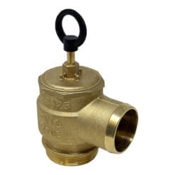 Brass Pressure Relief Valve - 2", 300 CFM (1050-0000 RIV)