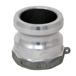 Aluminum Type A Cam and Groove Fitting (CAM-20-A-AL)