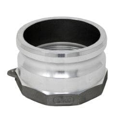 Aluminum Type A Cam and Groove Fitting (CAM-40-A-AL)