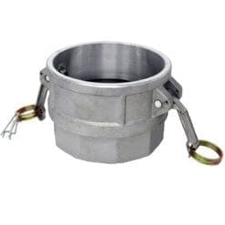 Aluminum Type D Cam and Groove Fitting, 4" (CAM-40-D-AL)