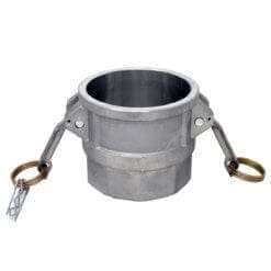 Aluminum Type D Cam and Groove Fitting, 3" (CAM-30-D-AL)