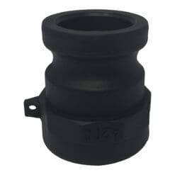 Type A Poly Cam Lock Fitting, 2" Male Cam and Groove x 2" Female NPT (CAM-20-A-PP)