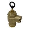 Brass Pressure Relief Valve, 1-1/2", 230 CFM (1049-0000 RIV)