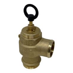Brass Pressure Relief Valve, 1-1/2", 230 CFM (1049-0000 RIV)
