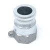 Aluminum Type A Cam and Groove Fitting (CAM-10-A-AL)