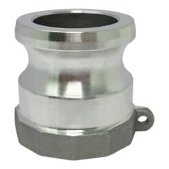 Aluminum Type A Cam and Groove Fitting, 1-1/2" Male Camlock x 1-1/2" Female NPT (CAM-15-A-AL)