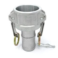 Aluminum Type C Cam and Groove Fitting, 1-1/2" (CAM-15-C-AL)