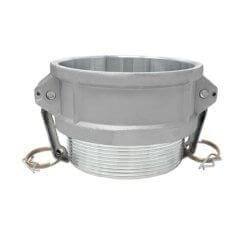 Aluminum Cam and Grove Fitting, Type B, 4" - CAM-40-B-AL