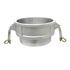 Type B Aluminum Cam and Groove Fitting, 6" Female Camlock Coupler x 6" Male NPT (CAM-60-B-AL)