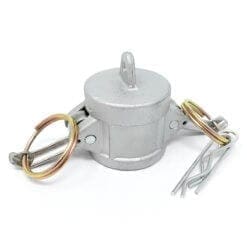 Aluminum Type DC Cam and Groove Dust Cap, 1" (CAM-10-DC-AL)