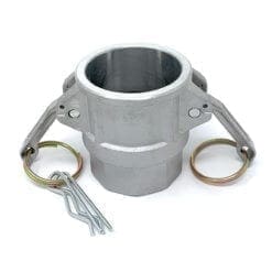 Aluminum Type D Cam and Groove Fitting, 1-1/2" (CAM-15-D-AL)