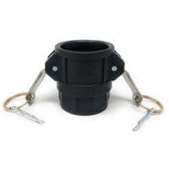 Type D Poly Camlock Fitting, 1-1/2" (CAM-15-D-PP)