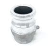 Aluminium 1-1/2" Type F Camlock Adapter (CAM-15-F-AL)