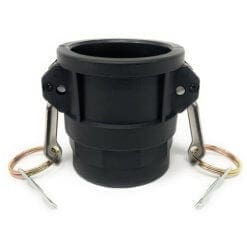 Type D Poly Camlock Fitting, 2" (CAM-20-D-PP)