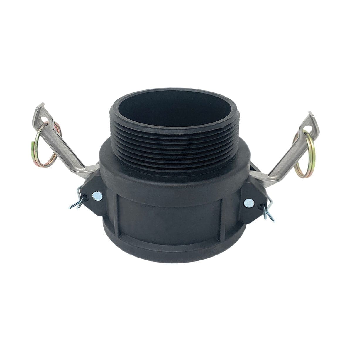 Type B Poly Cam Lock Fitting, 3" Female Cam and Groove x 3" Male NPT (CAM-30-B-PP) - Image 3