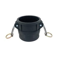 Type D Poly Cam and Groove Fitting, 3" Female Camlock x 3" Female NPT (CAM-30-D-PP)