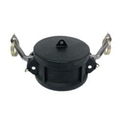 Type DC Poly 3" Cam and Groove Dust Cap Fitting (CAM-30-DC-PP)