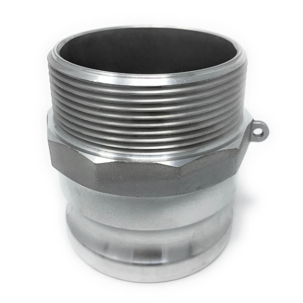 Aluminium 3" Type F Camlock Adapter (CAM-3-F-AL)