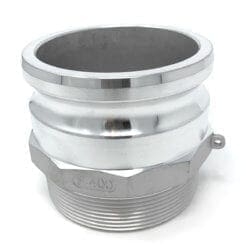 Aluminium 4" Type F Camlock Adapter (CAM-4-F-AL)