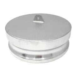 Gloxco Aluminum 6" Cam and Groove Dust Plug, Type DP Fitting (CAM-60-DP-AL)