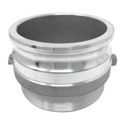 Aluminium 6" Type F Camlock Adapter (CAM-60-F-AL)