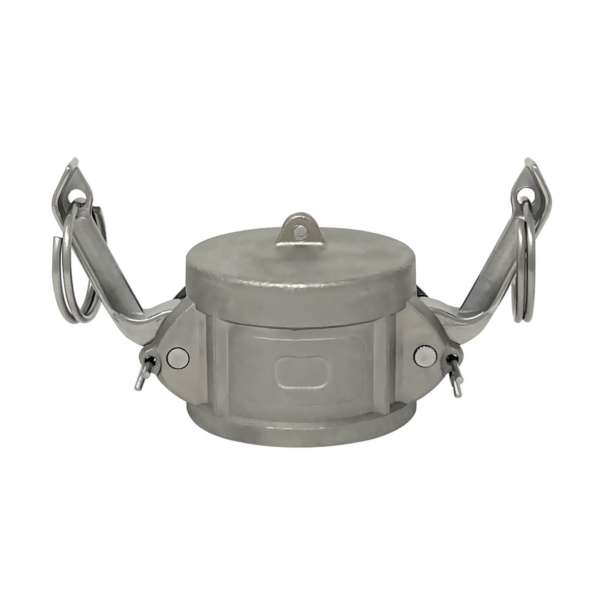 Stainless Steel 1-1/2" Cam and Groove Dust Cap, Type DC Fitting (CAM-15-DC-SS)