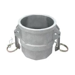 Aluminum Type D Cam and Groove Fitting, 2-1/2" Female Camlock x 2-1/2" Female NPT (CAM-25-D-AL)