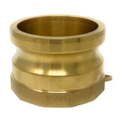 Brass Type A Cam and Groove Fitting, 3