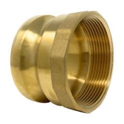 Brass Type A Cam and Groove Fitting, 3