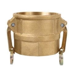 Brass Type D Cam and Groove Fitting,