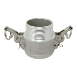 Self Locking Camlock Fitting, Type B, Aluminum, 2-1/2