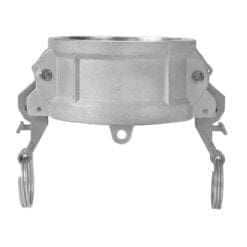 Self Locking Camlock Fitting, Type DC, Aluminum, 2-1/2" Cam and Groove Dust Cap (CAM-25-DCSL-AL)