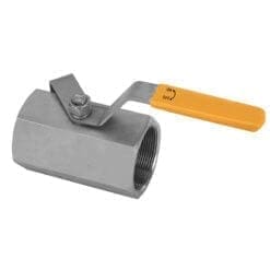 316 Stainless Steel Ball Valves Standard Port 2000 PSI with PTFE Seat Locking Handle