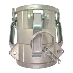 Stainless Steel Type DD Cam and Groove Fitting Spool Coupler, 2" Female Camlock Coupler x 2" Female Camlock Coupler (CAM-20-DD-SS)