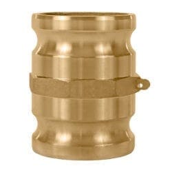 3" Type AA Brass Camlock Fitting - Spool Adapter