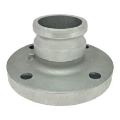 Aluminum Type FA Cam and Groove Fitting, 3" Male Camlock Adapter x 150# Flange (CAM-30-FA-AL)