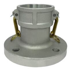 Aluminum Type FC Cam and Groove Fitting, 3" Female Camlock Coupler x 150# Flange (CAM-30-FC-AL)
