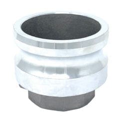 Aluminum Type AR Cam and Groove Fitting Reducer, 3" Male Camlock x 2" Female NPT (CAM-3020-AR-AL)