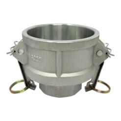 Aluminum Type DR Cam and Groove Fitting Reducer, 3" Female Camlock x 2" Female NPT (CAM-3020-DR-AL)