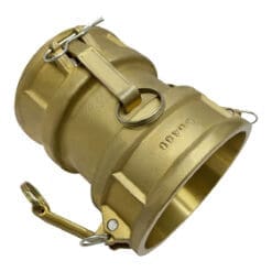 Brass Type DD Cam and Groove Fitting Spool Coupler, 4
