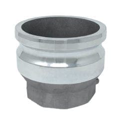 Aluminum Type AR Cam and Groove Fitting Reducer, 4" Male Camlock x 3" Female NPT (CAM-4030-AR-AL)