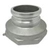 Aluminum Type AR Cam and Groove Fitting Reducer, 4" Male Camlock x 6" Female NPT (CAM-4060-AR-AL)