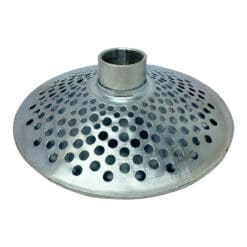 1-1/2" Top Hole Skimmer Suction Strainer, Zinc Plated Steel