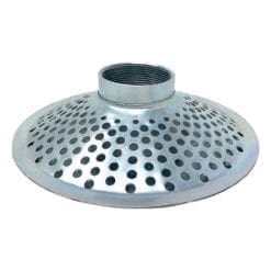 3" Top Hole Skimmer Suction Strainer, Zinc Plated Steel