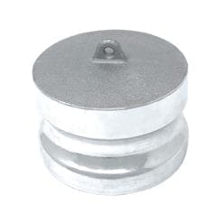 Gloxco Aluminum 2-1/2" Cam and Groove Dust Plug, Type DP Fitting (CAM-25-DP-AL)