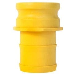 Type E Nylon Glass 1-1/4" Cam and Groove Fitting, Male Camlock to Hose Shank (CAM-12-E-NG)