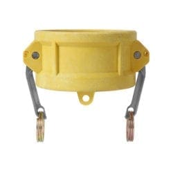 Type DC Nylon Glass 3" Cam and Groove Dust Cap Fitting (CAM-30-DC-NG)