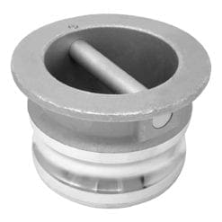 Gloxco Aluminum 3" Cam and Groove Dust Plug with Handle, Type DP Fitting (CAM-30-DPH-AL)