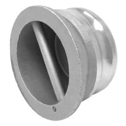 Gloxco Aluminum 4" Cam and Groove Dust Plug with Handle, Type DP Fitting (CAM-40-DPH-AL)
